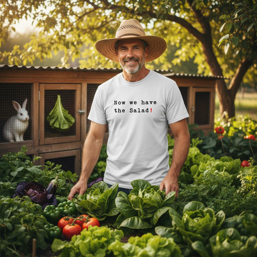 Now we have the salad!