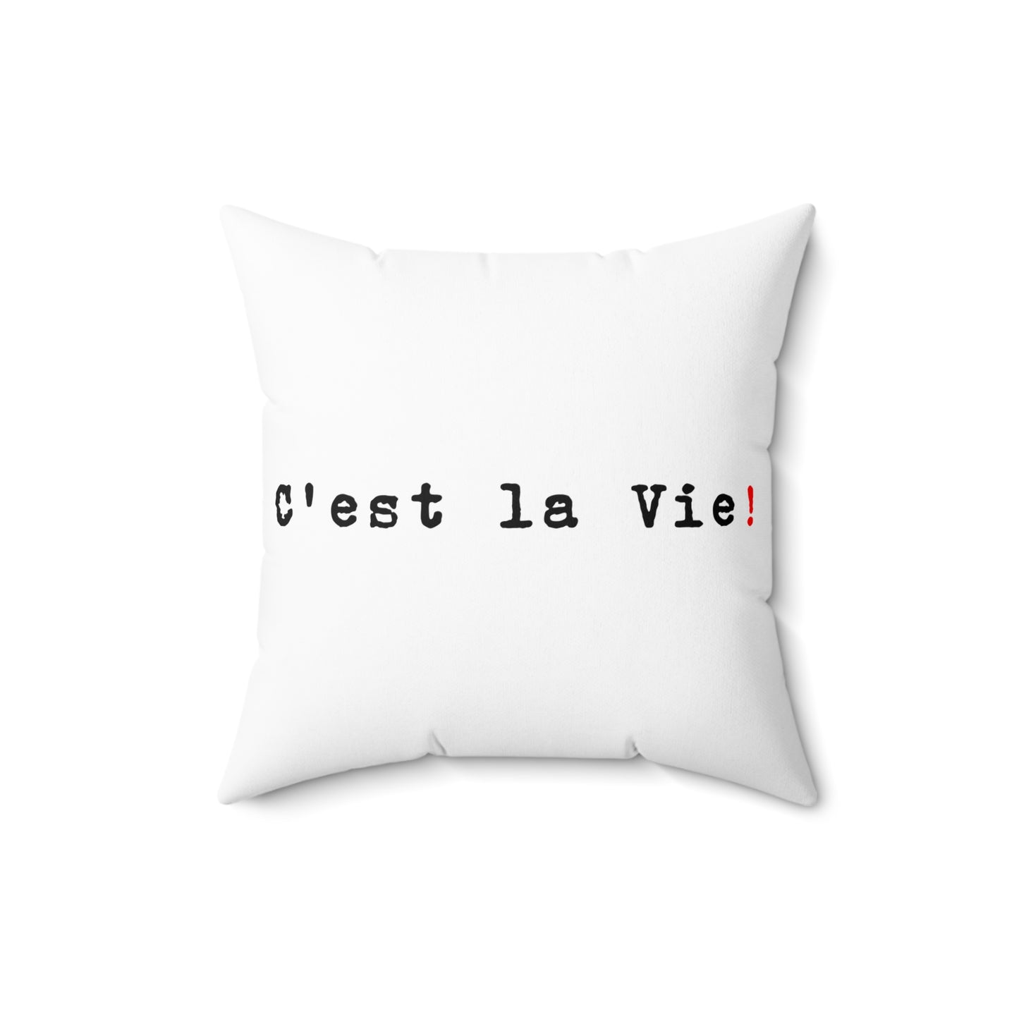 C'est la Vie!  So ist das Leben Kissen