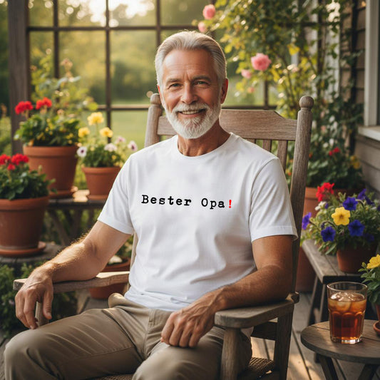 Bester Opa T-Shirt | Premium Airlume Cotton
