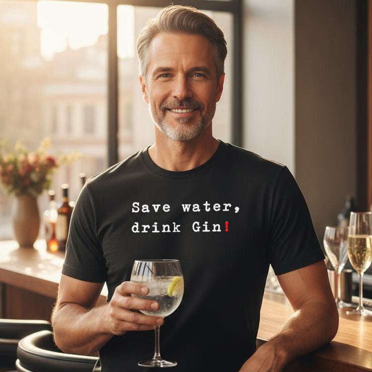 Save water, drink Gin!
